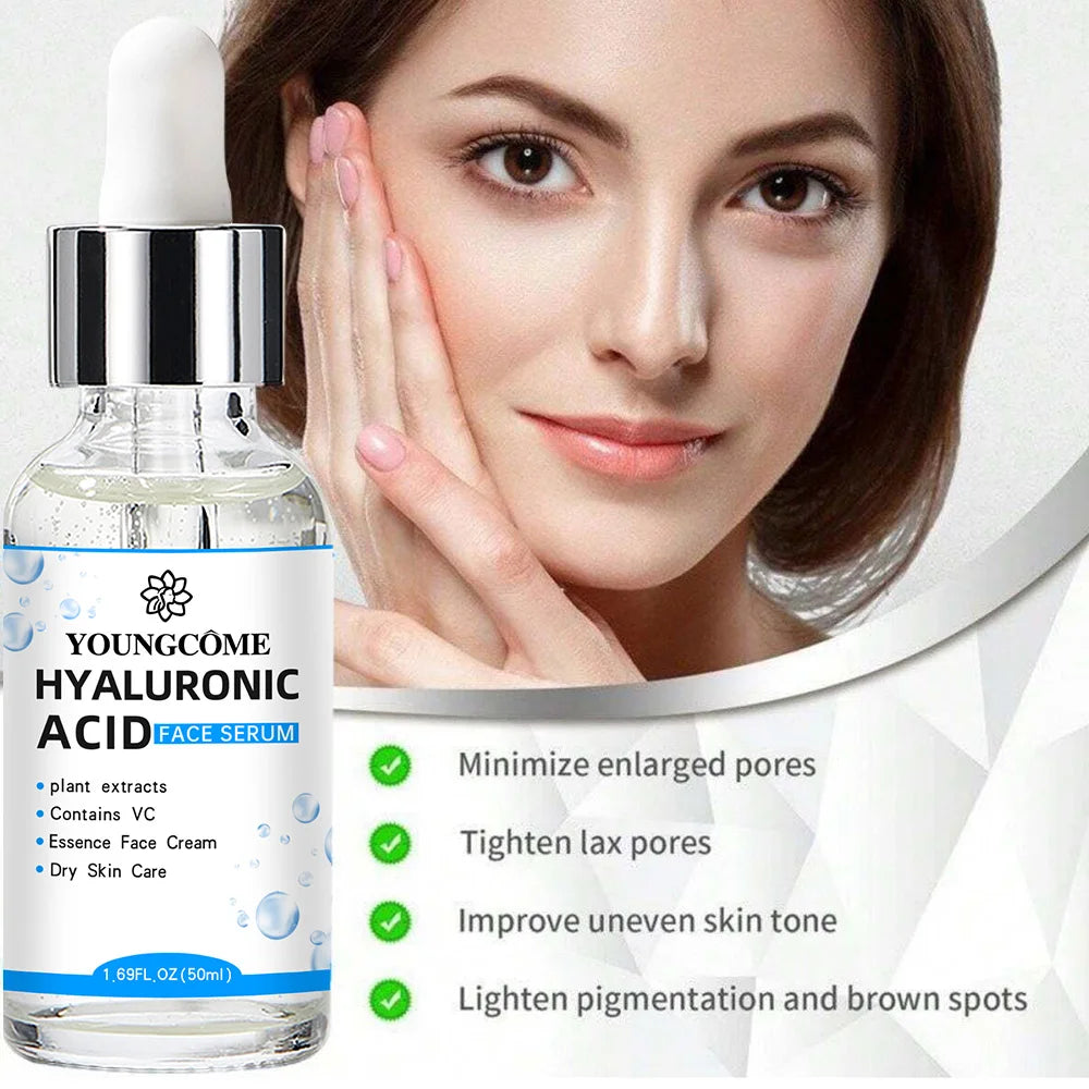 YOUNGCOME Hyaluronic Acid Facial Essence – Deep Moisturizing Serum - Roomsium