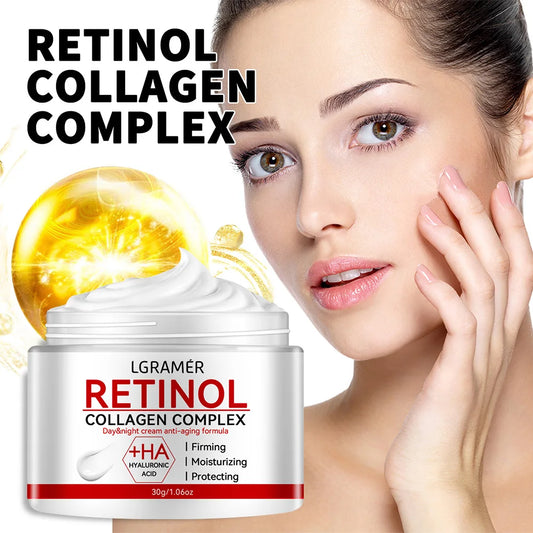 Retinol Lifting & Firming Face Cream | Collagen Anti-Wrinkle Moisturizer