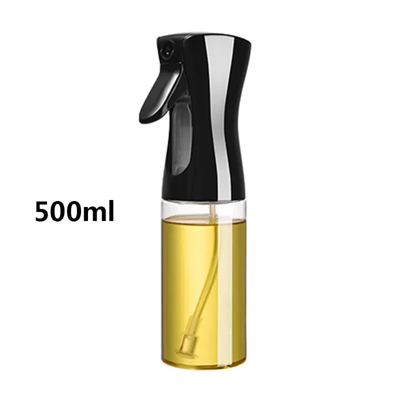 Oil Spray Bottle for Cooking & BBQ – Plastic Olive Oil Sprayer (200 / 300 / 500 ml)