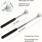 Portable Extendable Back Scratcher – Stainless Steel Telescoping Back Massager