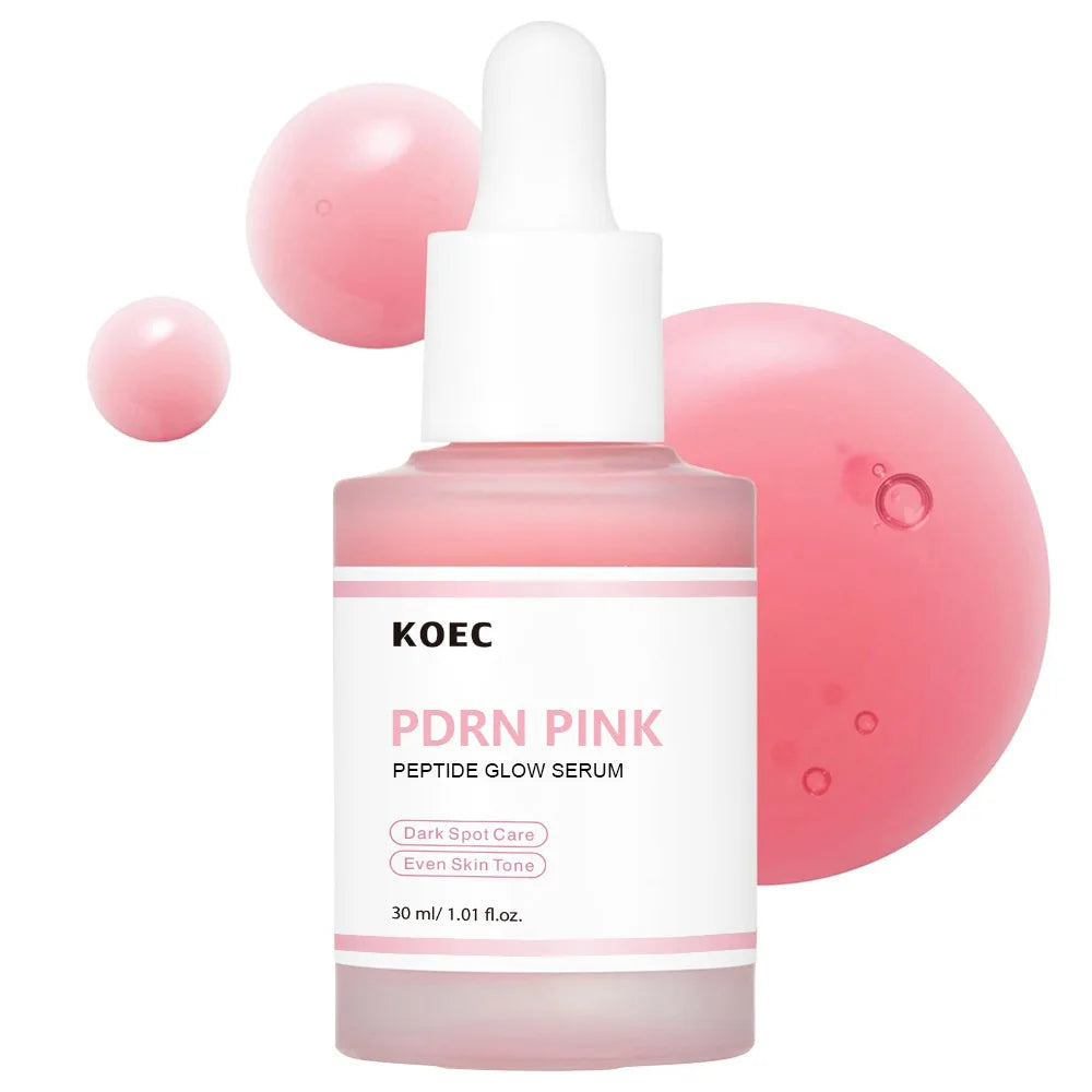 Rose PDRN Peptide Glow Facial Serum – Hydrating Skin Care