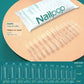NAILPOP 120pcs Soft Gel Full Cover Press On Nails – Coffin Clear / Semi-Matte False Nail Tips - Roomsium