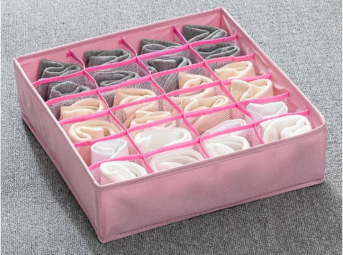 11 Compartment Foldable Underwear Organizer Storage Box