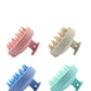 Silicone Scalp Shampoo Brush – Wheat Straw Hair Washing & Scalp Massage Comb (7×8cm) - Roomsium
