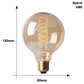 YNL E27 Retro Edison Bulb 220V 40W – ST64 G80 G95 G125 Vintage Filament Light Bulb - Roomsium