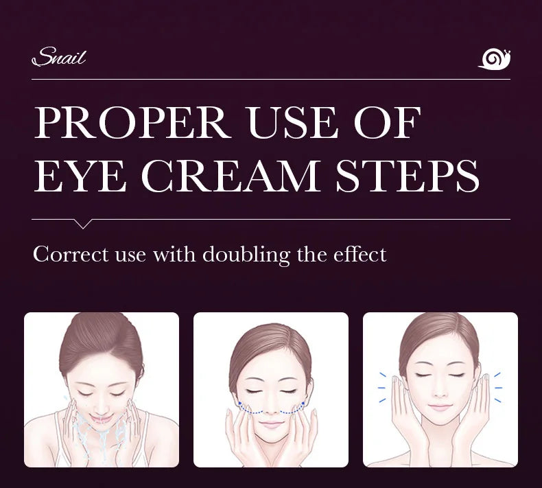 SADOER Snail Collagen Eye Cream – Dark Circle & Puffiness Care