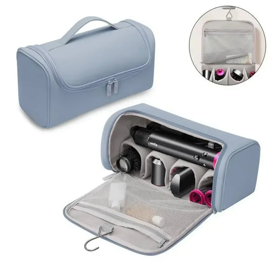 Hanging Hair Tool Organizer Bag with Hook – Travel & Storage Case