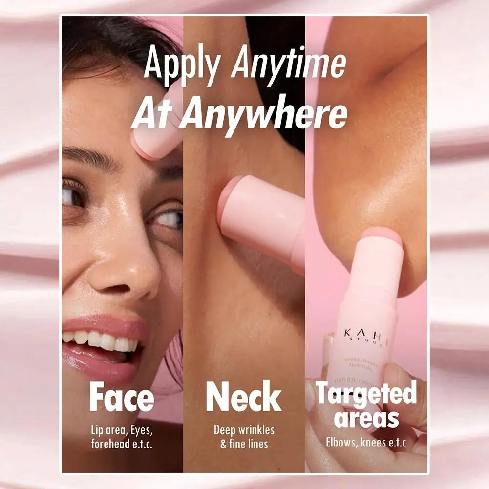 KAHI Wrinkle Bounce Moisturizing Multi Balm Stick 9g – Hydrating Face, Lip, Eye & Neck All-in-One Cream - Roomsium