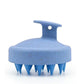 Silicone Scalp Shampoo Brush – Wheat Straw Hair Washing & Scalp Massage Comb (7×8cm) - Roomsium