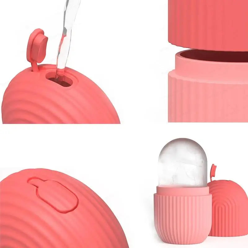 Silicone Ice Ball Face Massager – Cooling Facial Tool - Roomsium