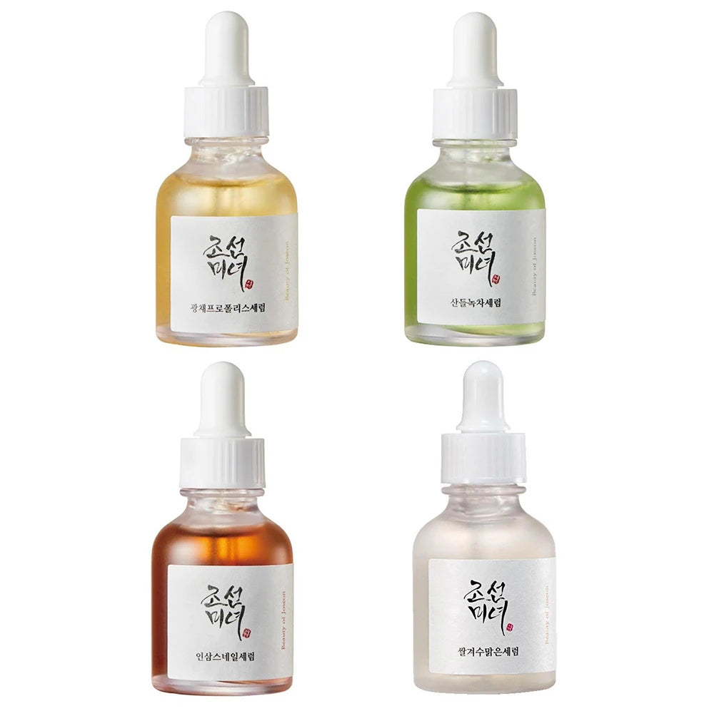 Korean-Style Calming Glow Serum – Green Tea, Niacinamide & Snail Mucin - Roomsium
