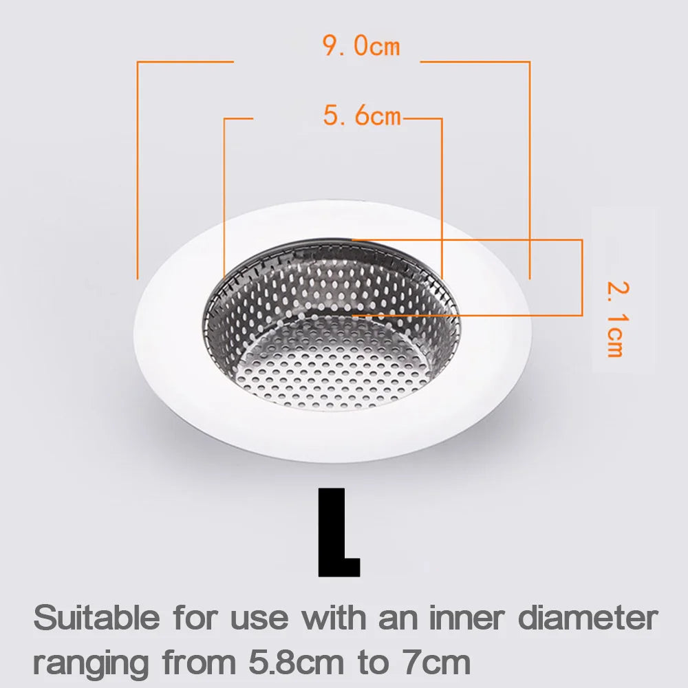 Stainless Steel Sink Drain Strainer Mesh Filter