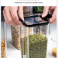 Sealed Kitchen Grain Storage Jars – Moisture-Proof Transparent Food Containers (460–1800ml)