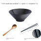 Japanese-Style Ceramic Ramen Bowl – Large Porcelain Soup, Rice & Noodle Bowl
