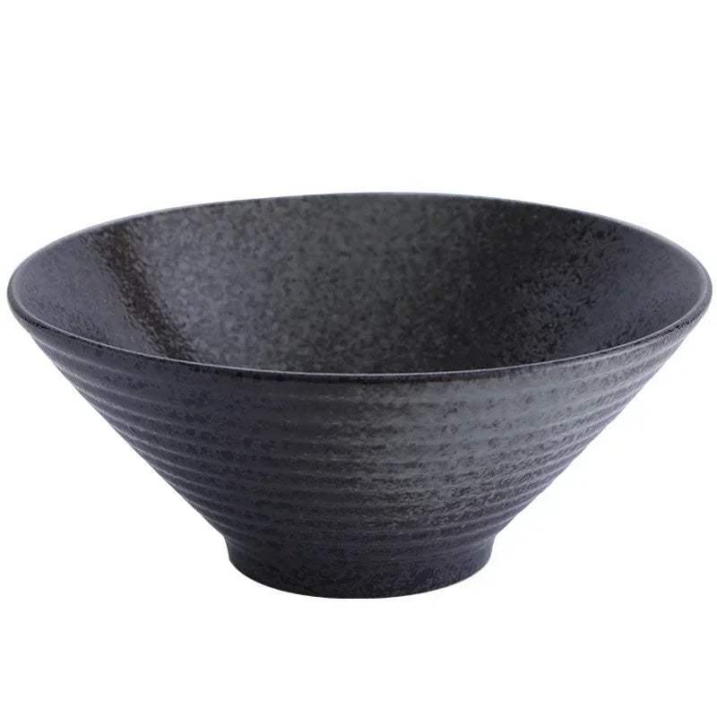 Japanese-Style Ceramic Ramen Bowl – Large Porcelain Soup, Rice & Noodle Bowl