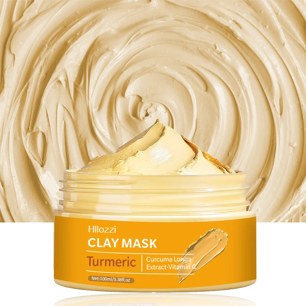 Turmeric Clay Mask Deep Cleansing Facial – Dark Spot & Acne Care, Oil Control