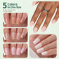 Nailpop 3-in-1 Nude Natural Nail Tips – 140PCS