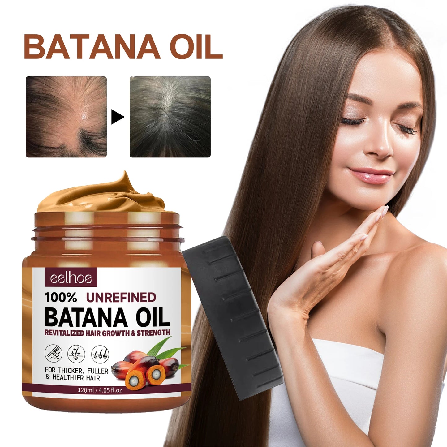 Batana Oil Hair Mask Conditioner – Nourishing Hair Treatment