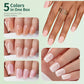Nailpop 3-in-1 Nude Natural Nail Tips – 140PCS