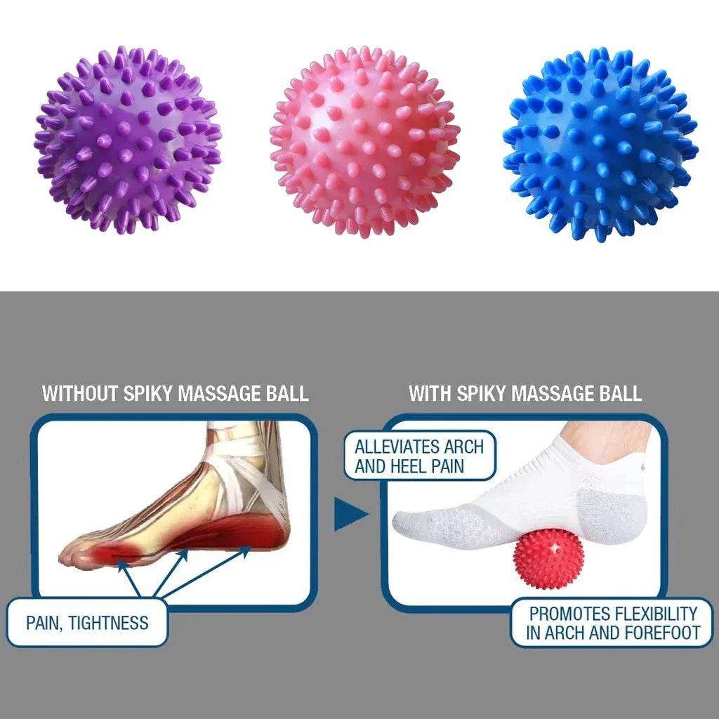7cm Spiked Massage Ball – Portable Physiotherapy & Foot Muscle Relaxation Ball
