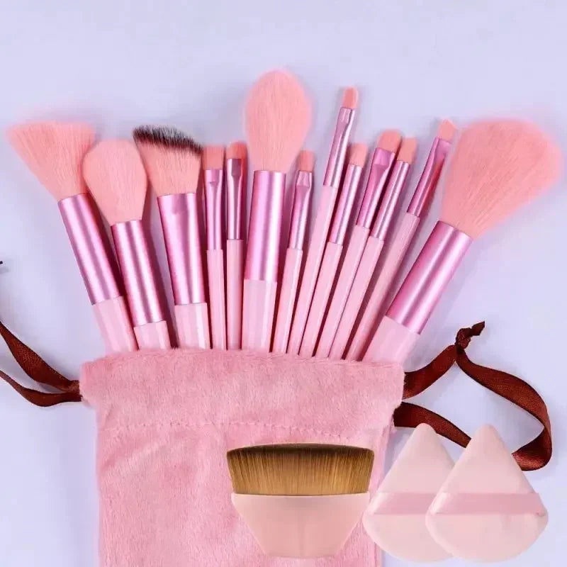 ZXZZS Professional Makeup Brush Set – Soft Fluffy Cosmetic Brushes (13–16pcs) - Roomsium