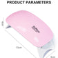 Limegirl 6W Mini LED Nail Dryer – Portable USB UV Nail Lamp - Roomsium