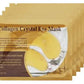 20Pcs (10 Pairs) Gold Collagen Crystal Eye Masks – Firming, Hydrating & Anti-Puffiness Eye Patches - Roomsium