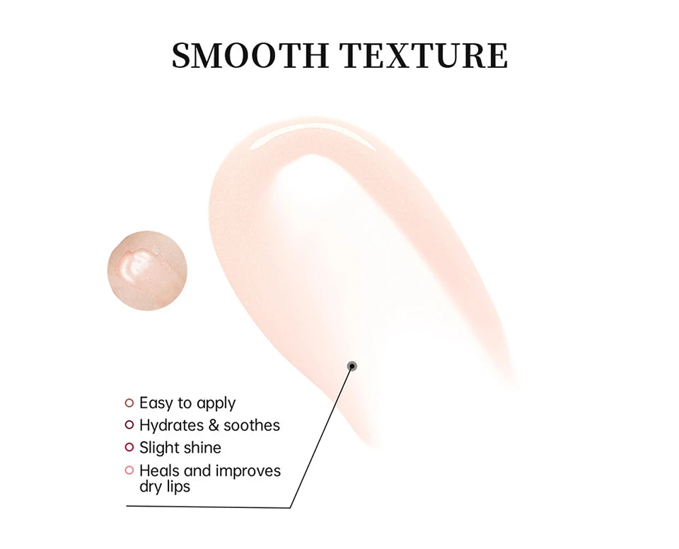 Summer Moisturizing Lip Balm Gloss – Transparent Lip Oil with Vanilla, Mint & Iced Coffee Scents - Roomsium