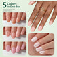 Nailpop 3-in-1 Nude Natural Nail Tips – 140PCS