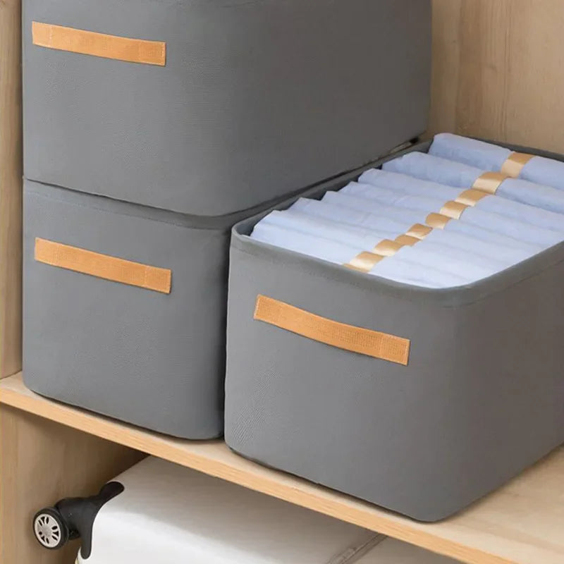 Thickened Clothes Organizer Storage Box | Foldable Wardrobe Drawer Organizer
