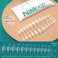 NAILPOP 120pcs Soft Gel Full Cover Press On Nails – Coffin Clear / Semi-Matte False Nail Tips - Roomsium