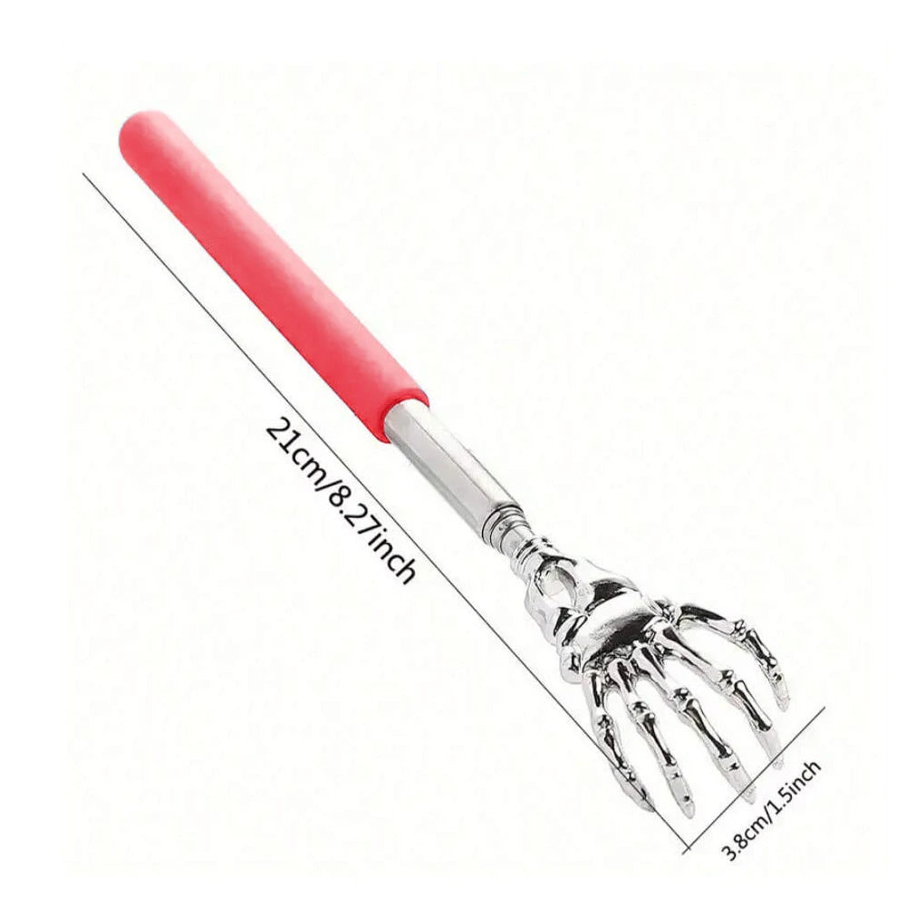 Portable Extendable Back Scratcher – Stainless Steel Telescoping Back Massager