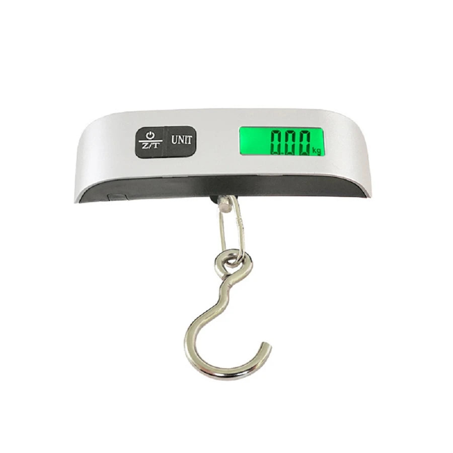 Portable Digital Luggage Scale 110lb / 50kg – LCD Hanging Travel Scale