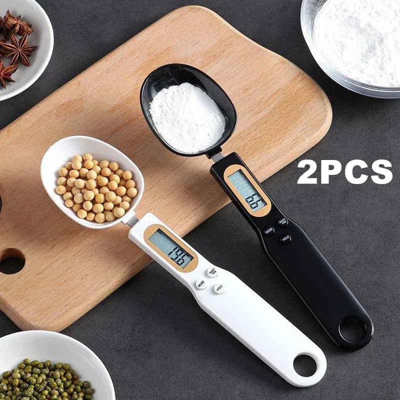 Mini Digital Spoon Scale 0.1–500g – High-Precision LCD Measuring Spoon for Cooking & Baking