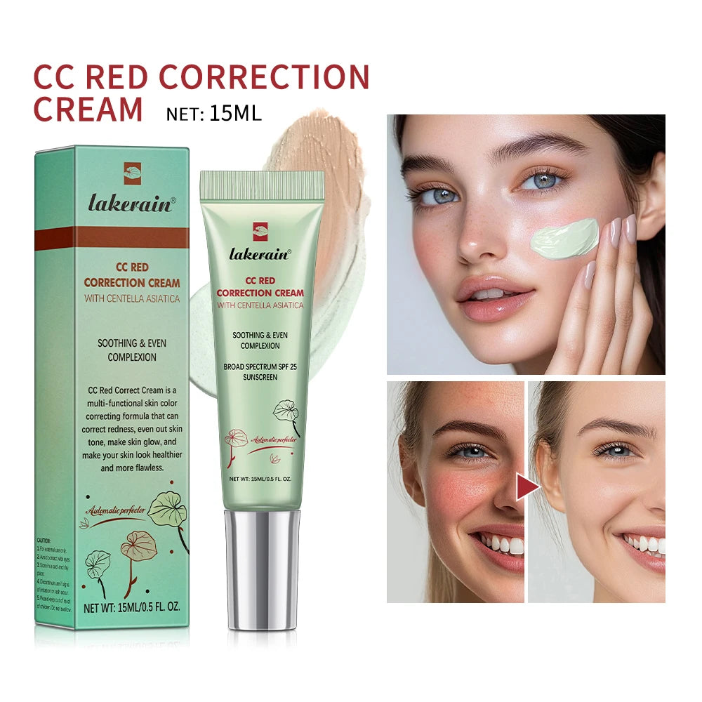 CC Cream Foundation Set with Centella – Lightweight Hydrating Base Makeup (3-Piece Set) - Roomsium