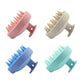 Silicone Scalp Shampoo Brush – Wheat Straw Hair Washing & Scalp Massage Comb (7×8cm) - Roomsium