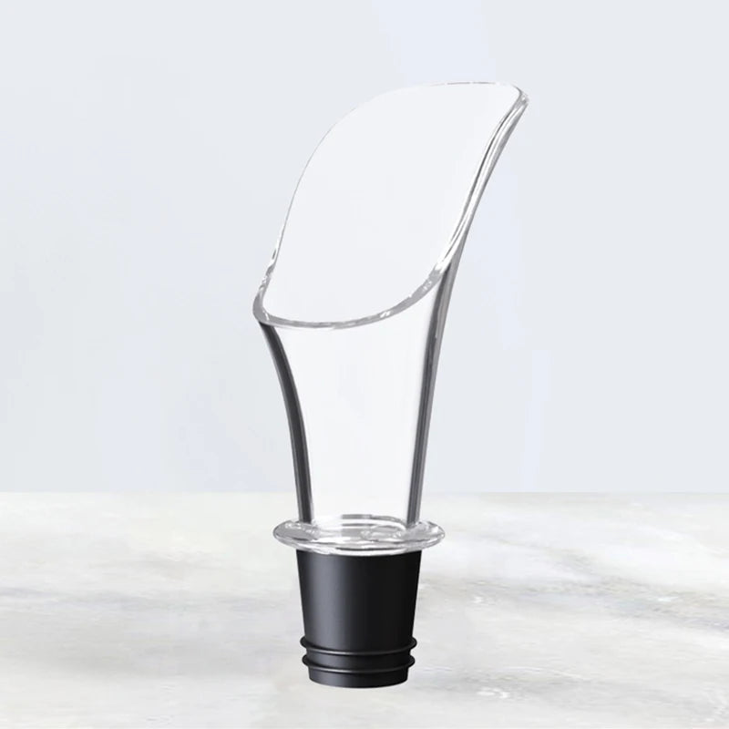 Wine Aerator Pourer for Bottles – Red Wine Decanter Spout with Stopper