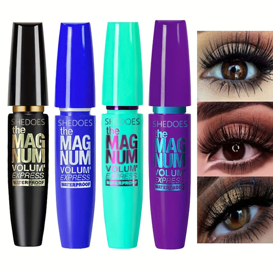 4D Black Mascara – Thickening & Lengthening Liquid Fiber Formula - Roomsium