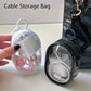 WRDEW Portable Mini Clear Zipper Storage Bag – Silicone Organizer with Keychain Loop - Roomsium