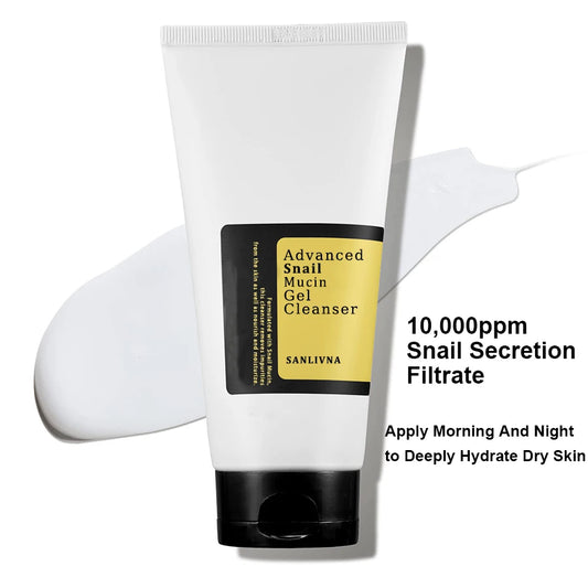 Snail Mucin Gel Facial Cleanser Hydrating Foam