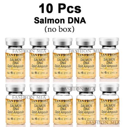 LAN FROST Salmon DNA Gold Ampoule 8ml – Hydrating & Brightening Facial Essence