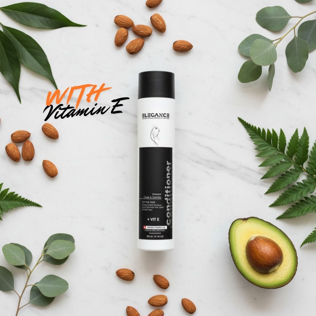 Elegance Charme Conditioner – Kosher Certified, Sulfate-Free Color Care + Vitamin E (300ml / 10.14 fl oz)