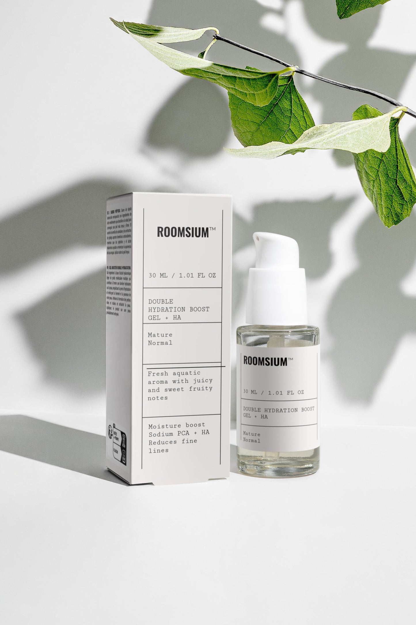 Roomsium Hydrating Skincare Duo With Hyaluronic Acid