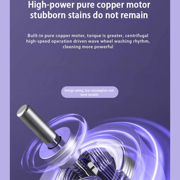 Mini Folding Washing Machine – Portable Automatic Washer - Roomsium