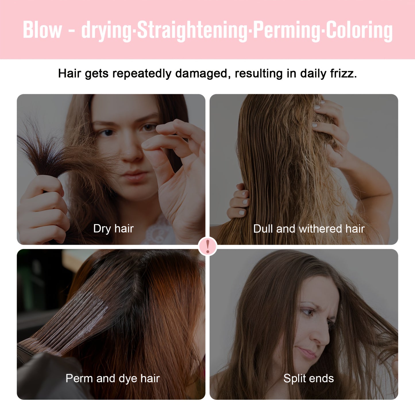 SILLKVA Leave-In Hair Treatment Spray – Detangler & Heat Protectant