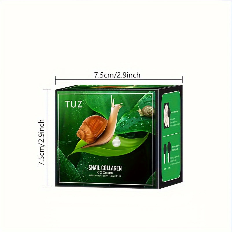 Snail Collagen CC Cream Cushion – Moisturizing Natural Coverage