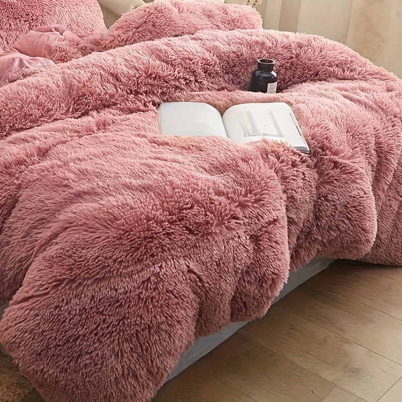 Plush Zippered Duvet Cover Set – Soft All-Season Bedding