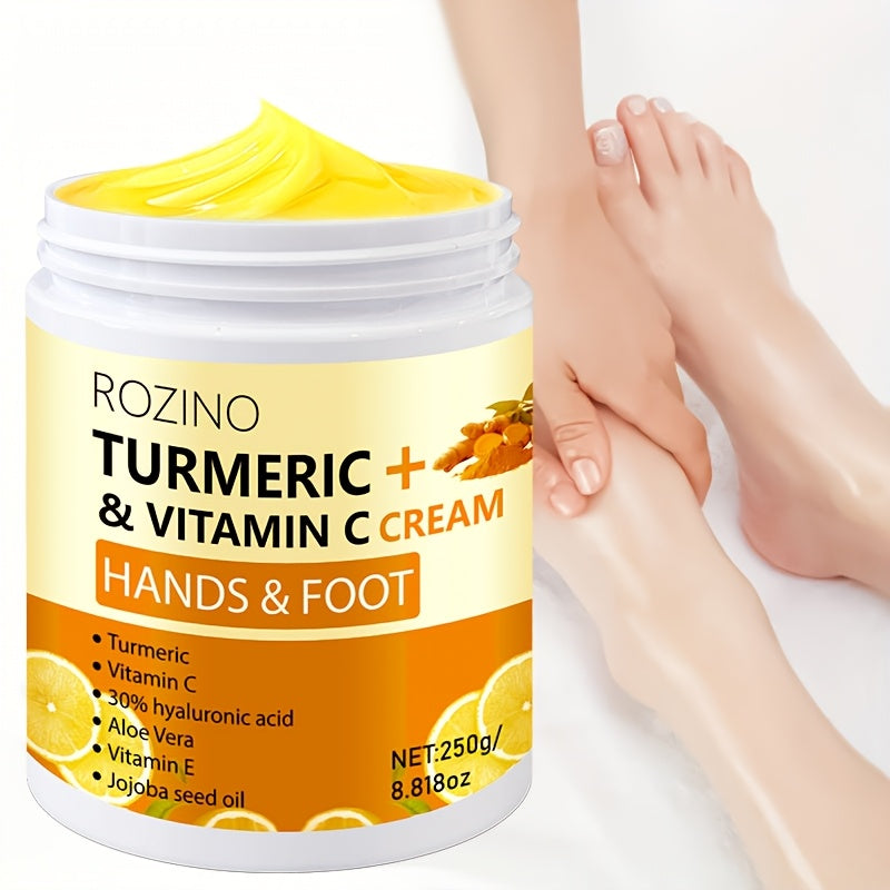 ROZINO Turmeric Moisturizing Cream for Dry Areas 250g