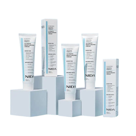 NIDA Multi-Action Moisturizing Cream 100ml – Rejuvenating Face Cream for All Skin Types - Roomsium