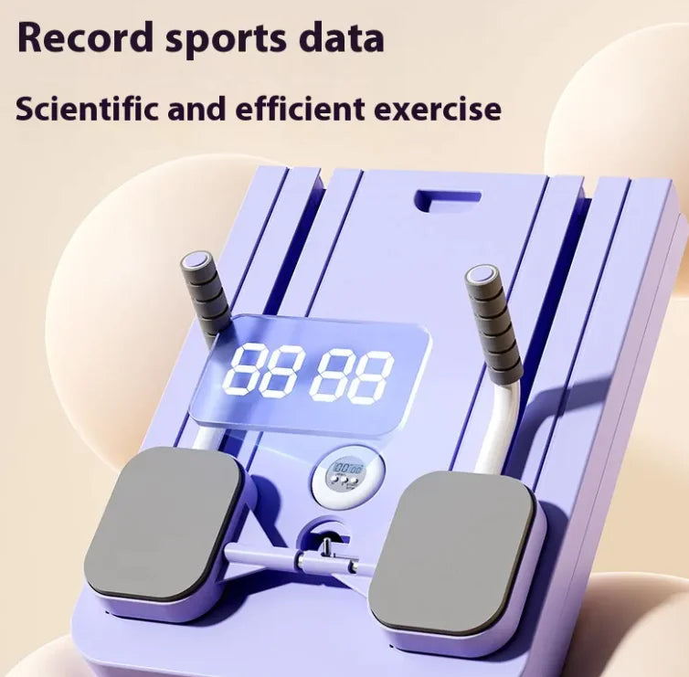 Multi-Functional Fitness Board – Automatic Rebound Ab Wheel